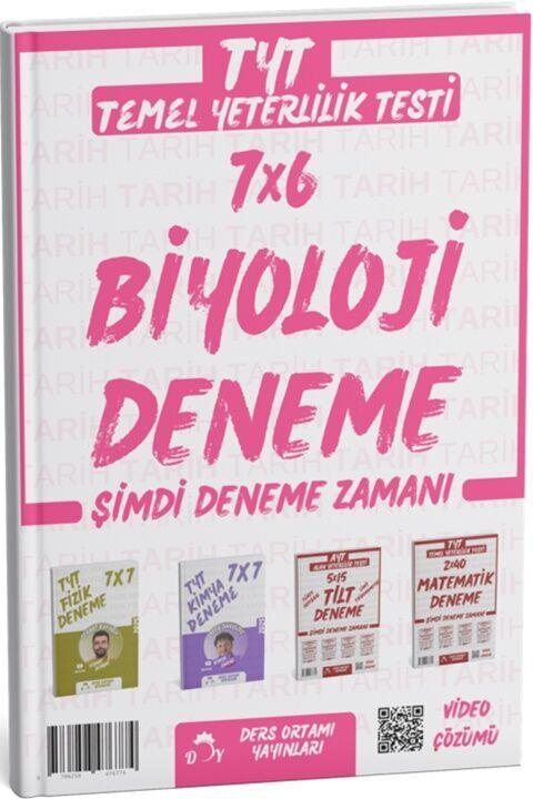 Ders Ortamı TYT Biyoloji 7 Deneme Tamamı Video Çözümlü Ders Ortam
