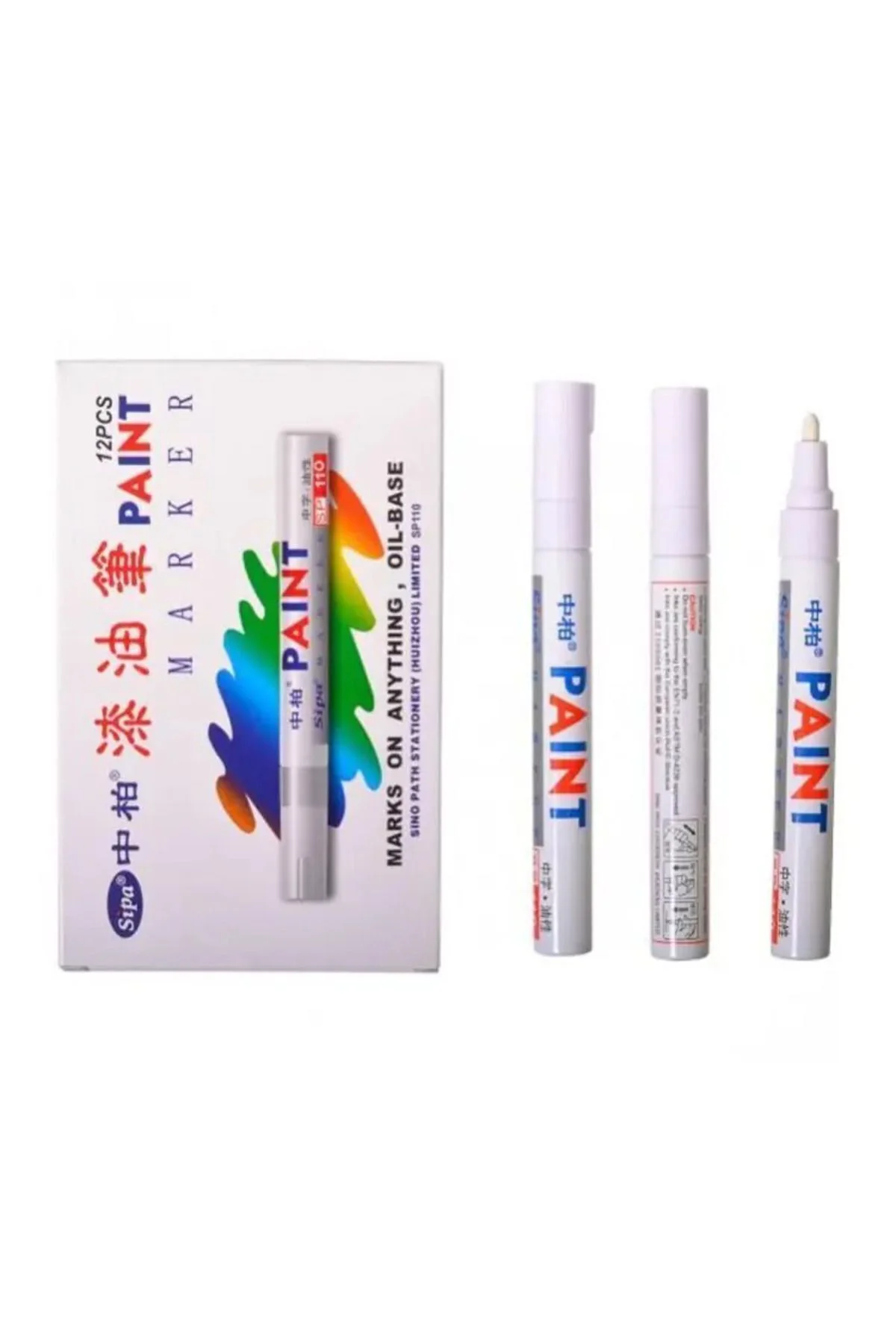 DERZ KALEMI BEYAZ (TEKLI) PAINT MARKER