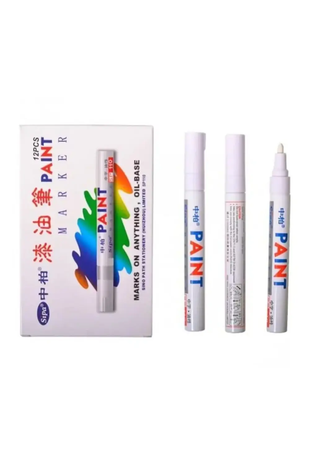 DERZ KALEMI BEYAZ (TEKLI) PAINT MARKER