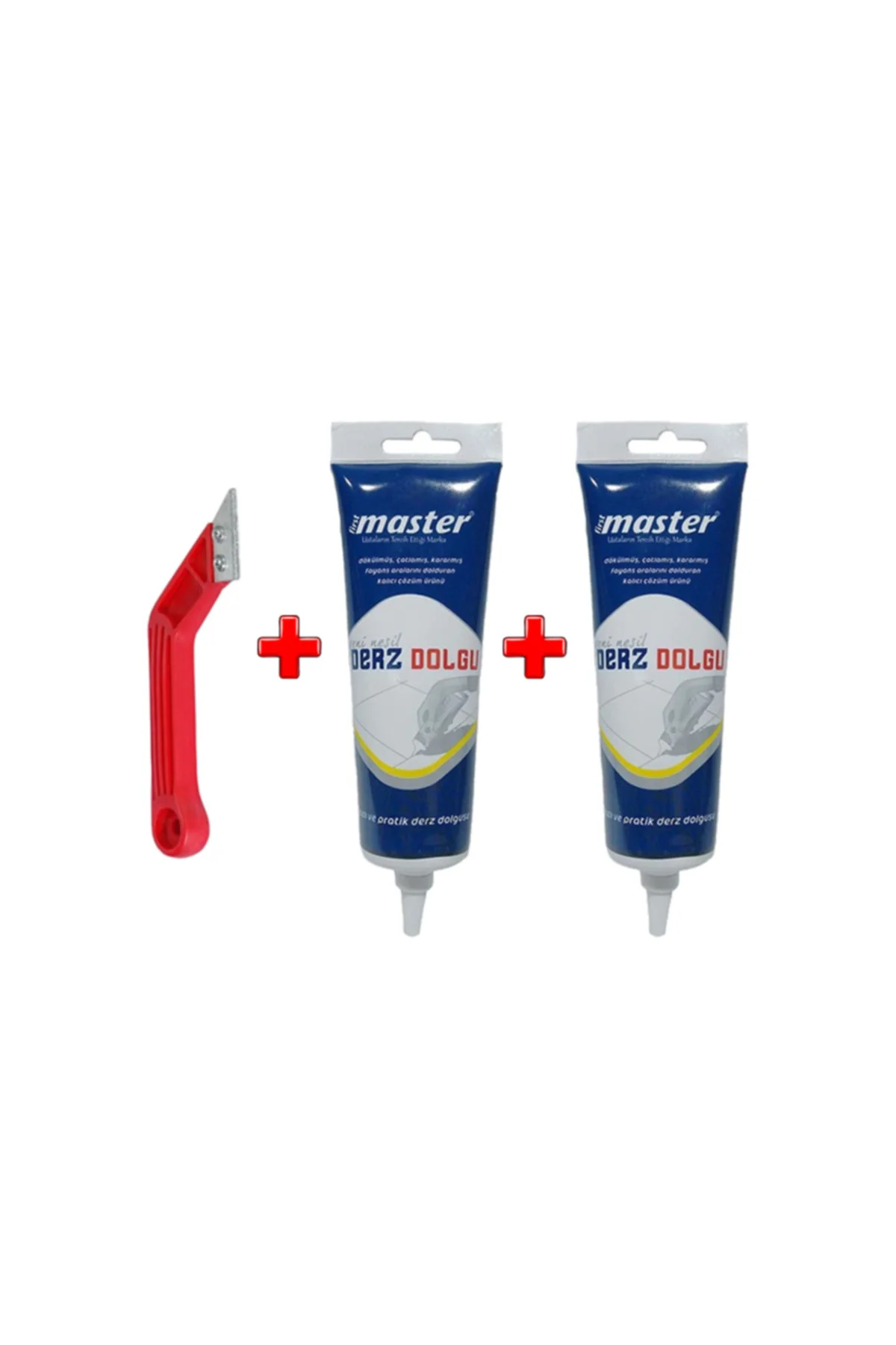 Derzmatik Beyaz 350 gr 2 li + Derz Kazıyıcı Derzmatik Beyaz 350 gr 2 li + Derz Kazıyıcı