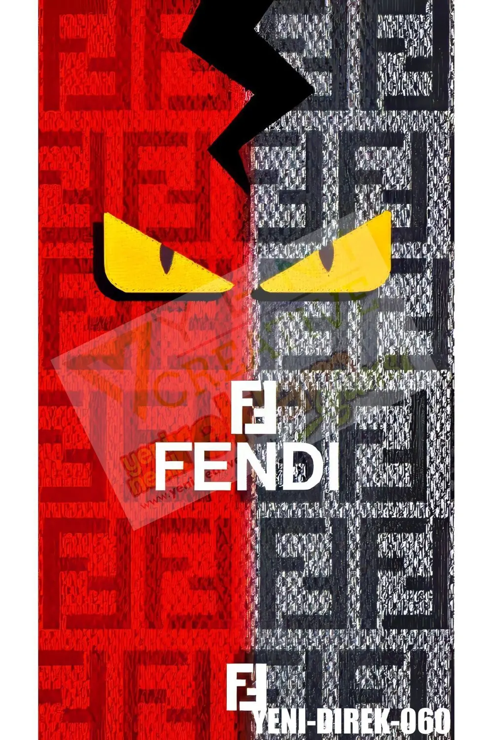 Desenli Araç Kapı Direk Folyosu