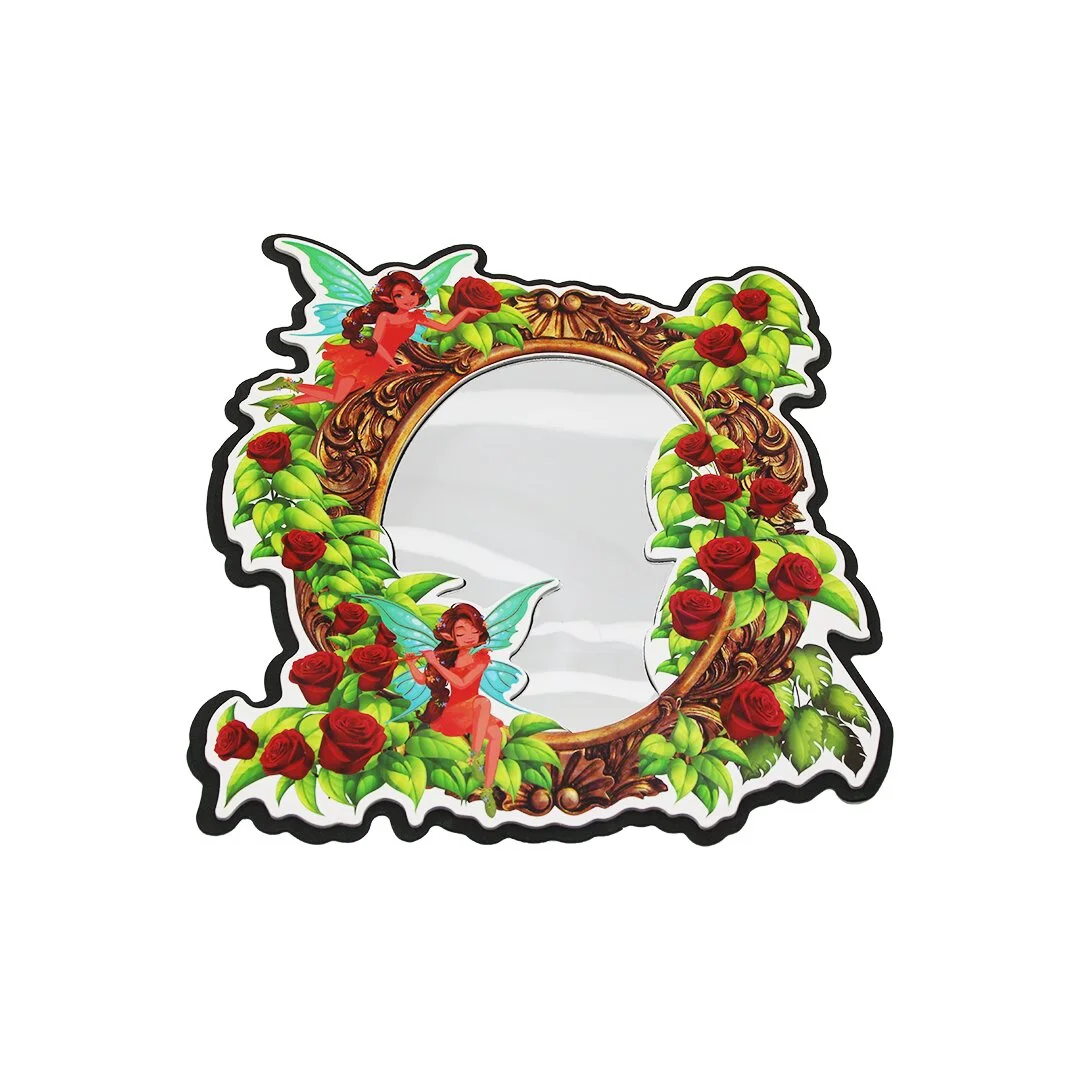 Desenli Aynalı Duvar Sticker 5224 Diğer