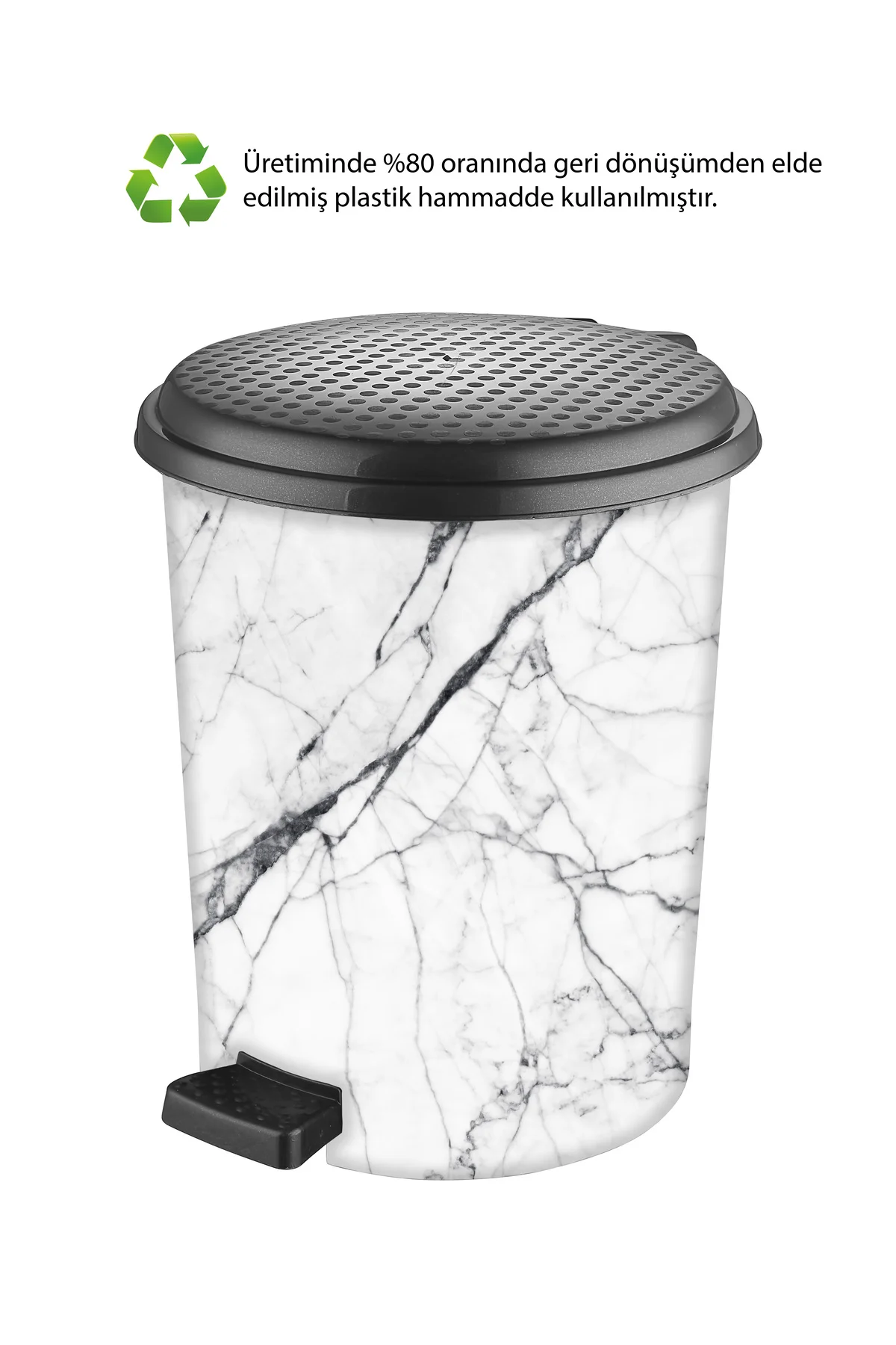 Desenli Çöp Kovası: 20 Litre