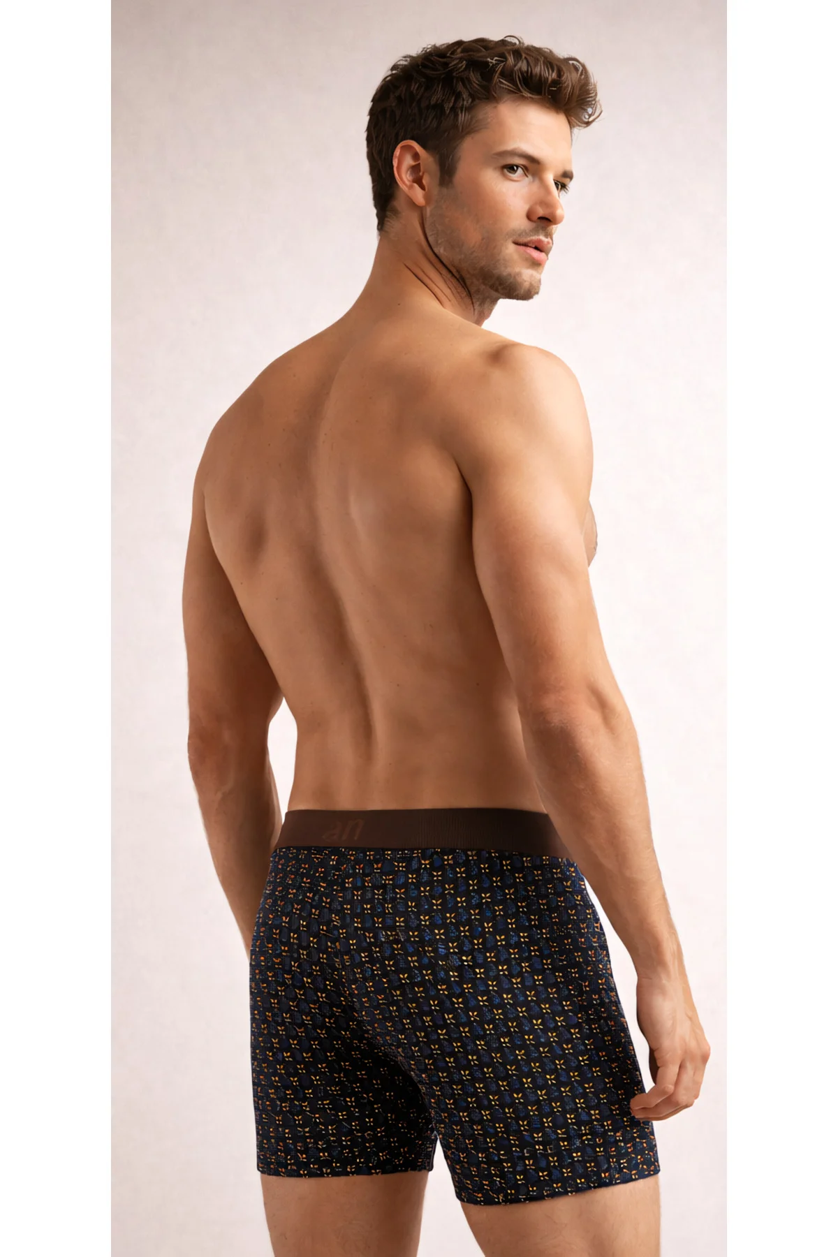 Desenli Erkek Boxer 6'lı Paket ZER