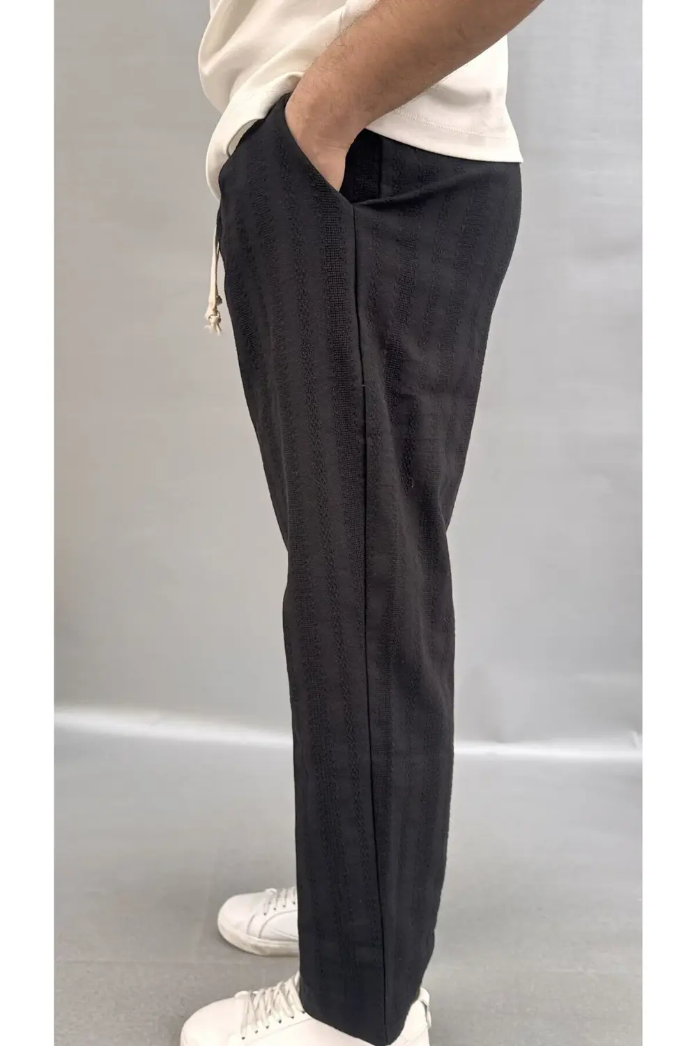 Desenli Keten Jogger