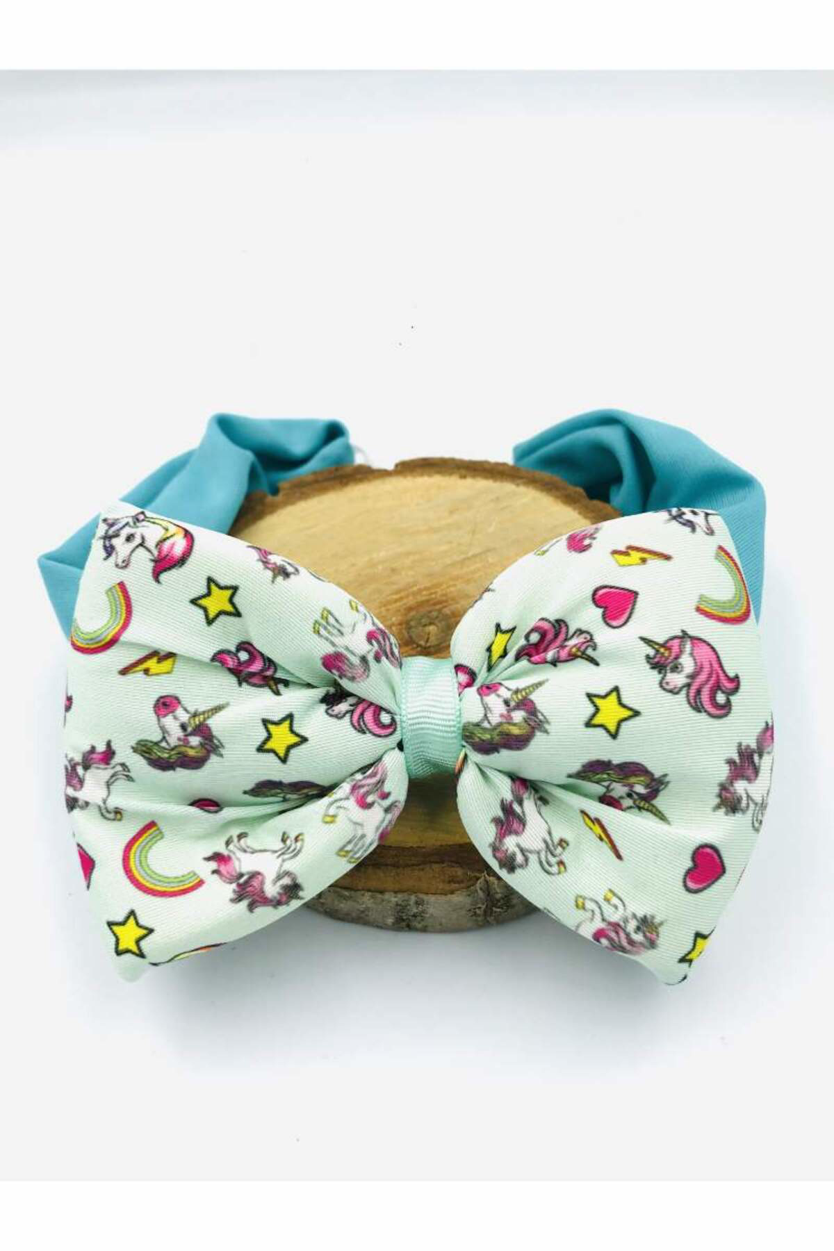 Monalisa Home Desenli Lastik Bandana