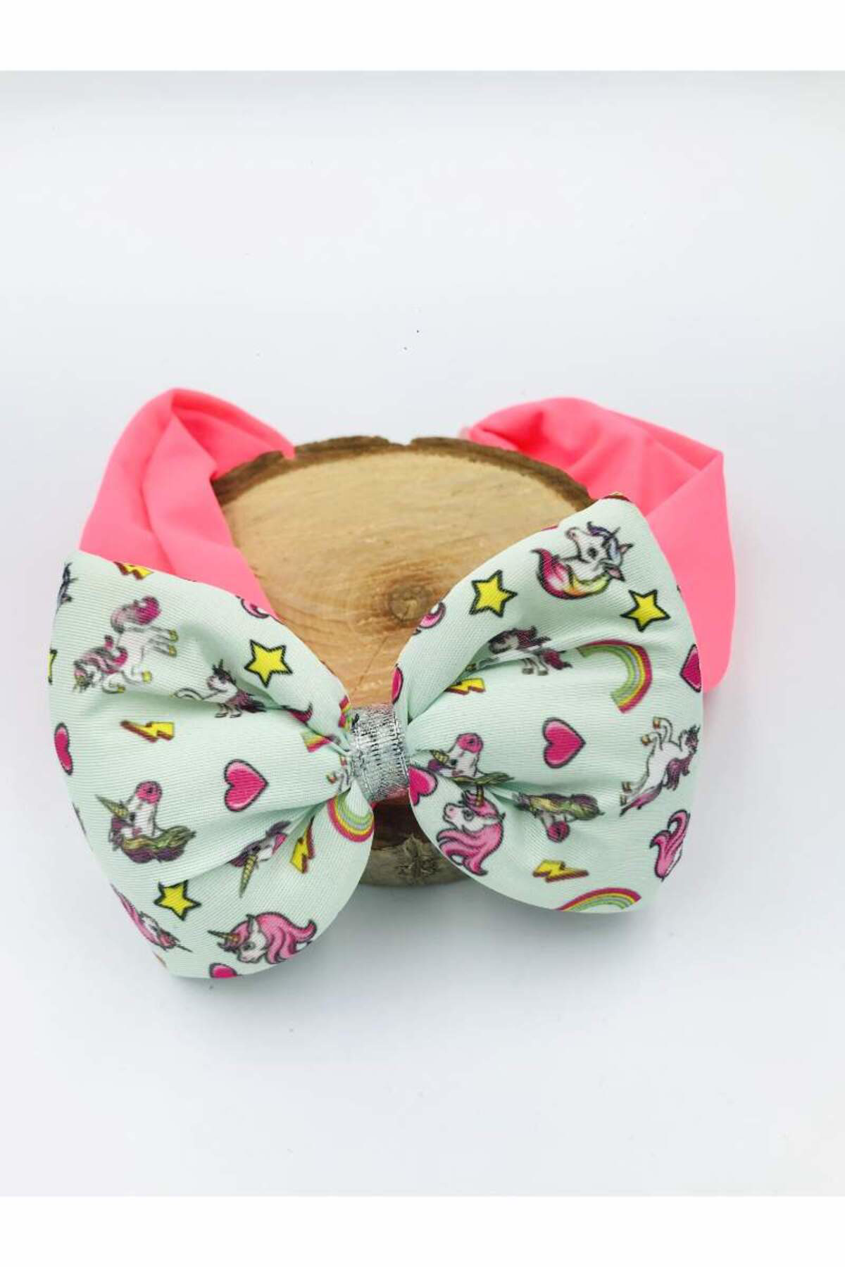 Monalisa Home Desenli Lastik Bandana