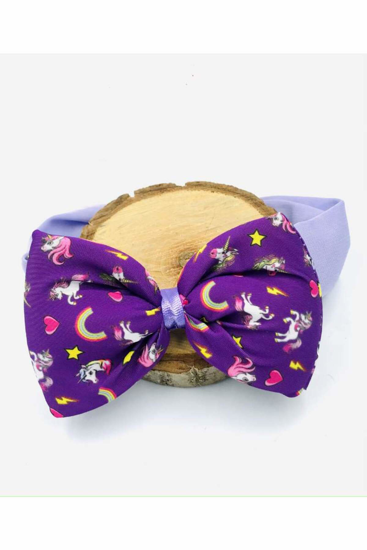 Monalisa Home Desenli Lastik Bandana