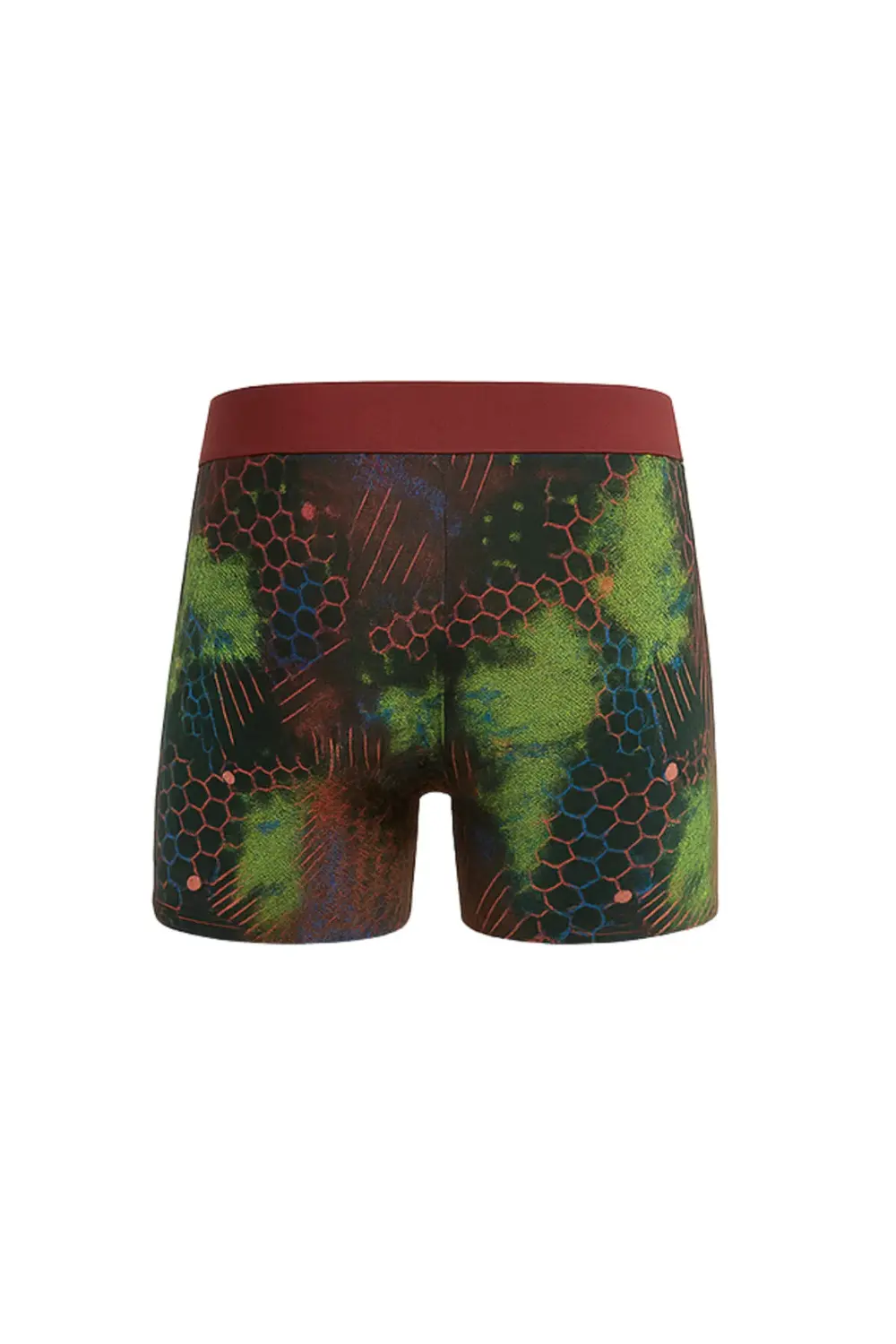 Desenli Likralı Pamuklu Baskılı Erkek Boxer - BİO