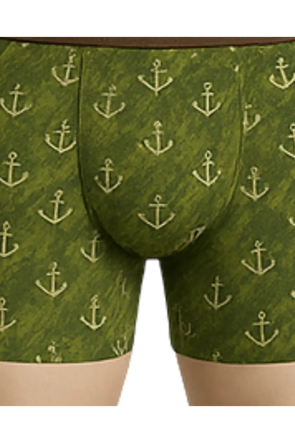 Desenli Likralı Pamuklu Baskılı Erkek Boxer-ÇAPA