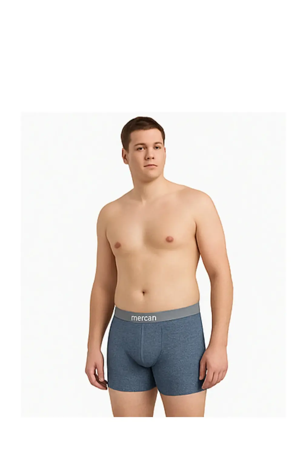 Desenli Likralı Pamuklu Baskılı Erkek Boxer-KARMA