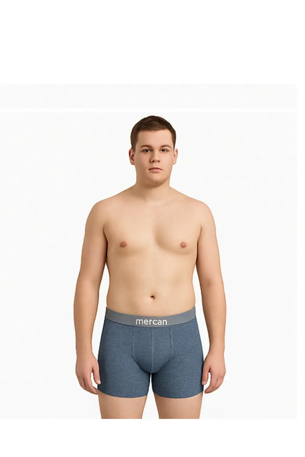 Desenli Likralı Pamuklu Baskılı Erkek Boxer-KARMA