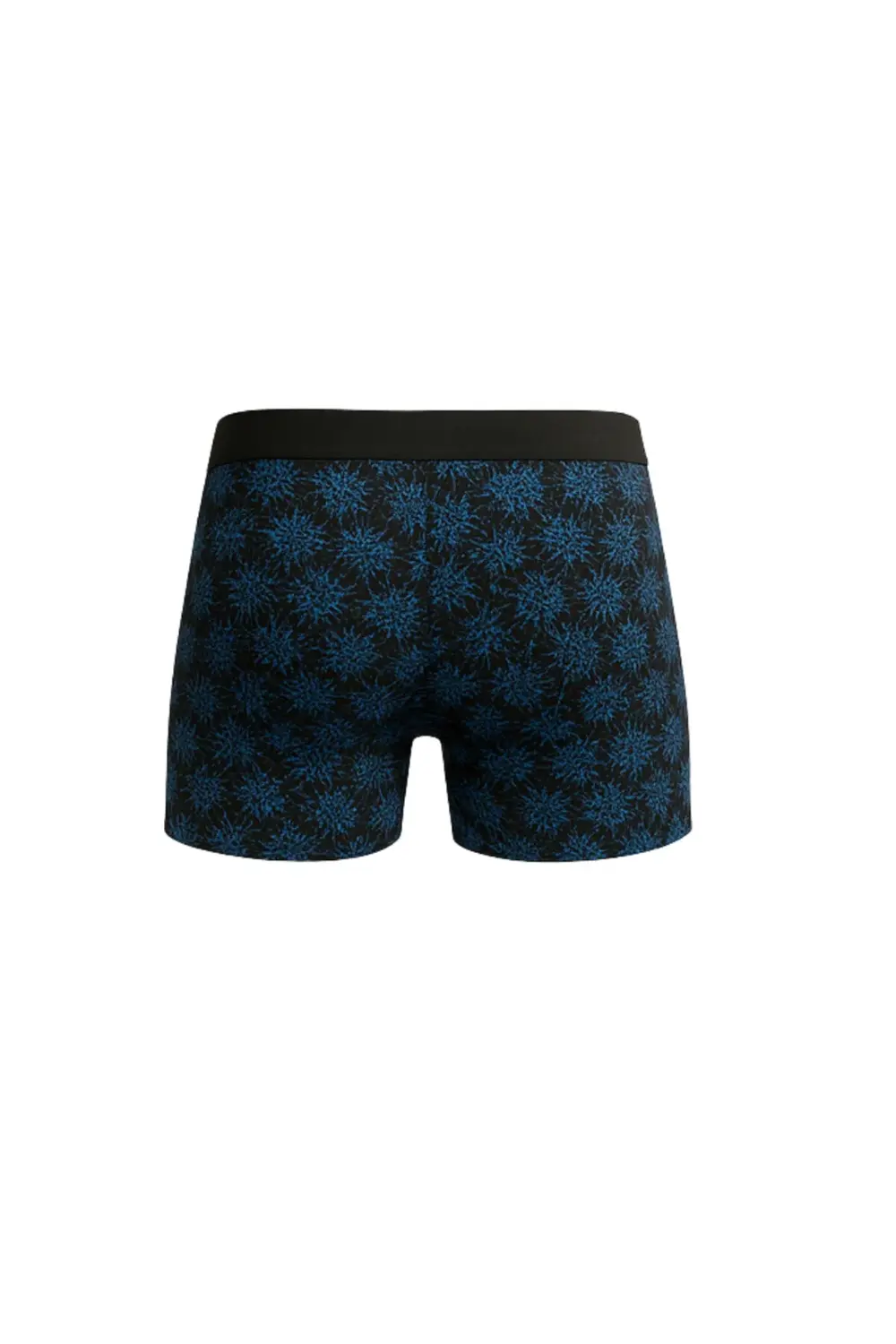 Desenli Likralı Pamuklu Baskılı Erkek Boxer - KRİSTAL