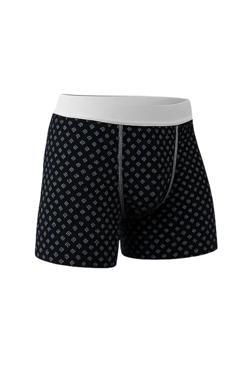 Desenli Likralı Pamuklu Baskılı Erkek Boxer - SONHAK