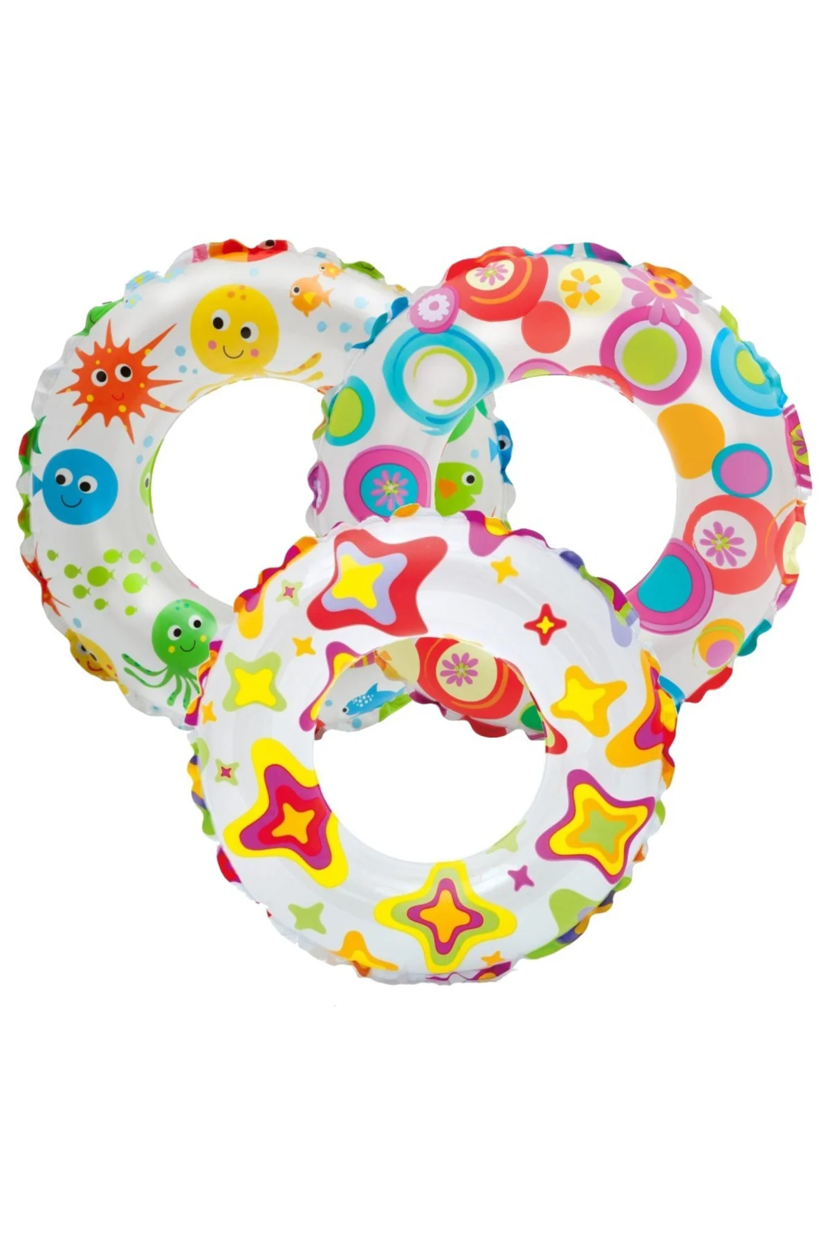 Desenli Lüks Simit 61 Cm İntex - 59241 (Lisinya)