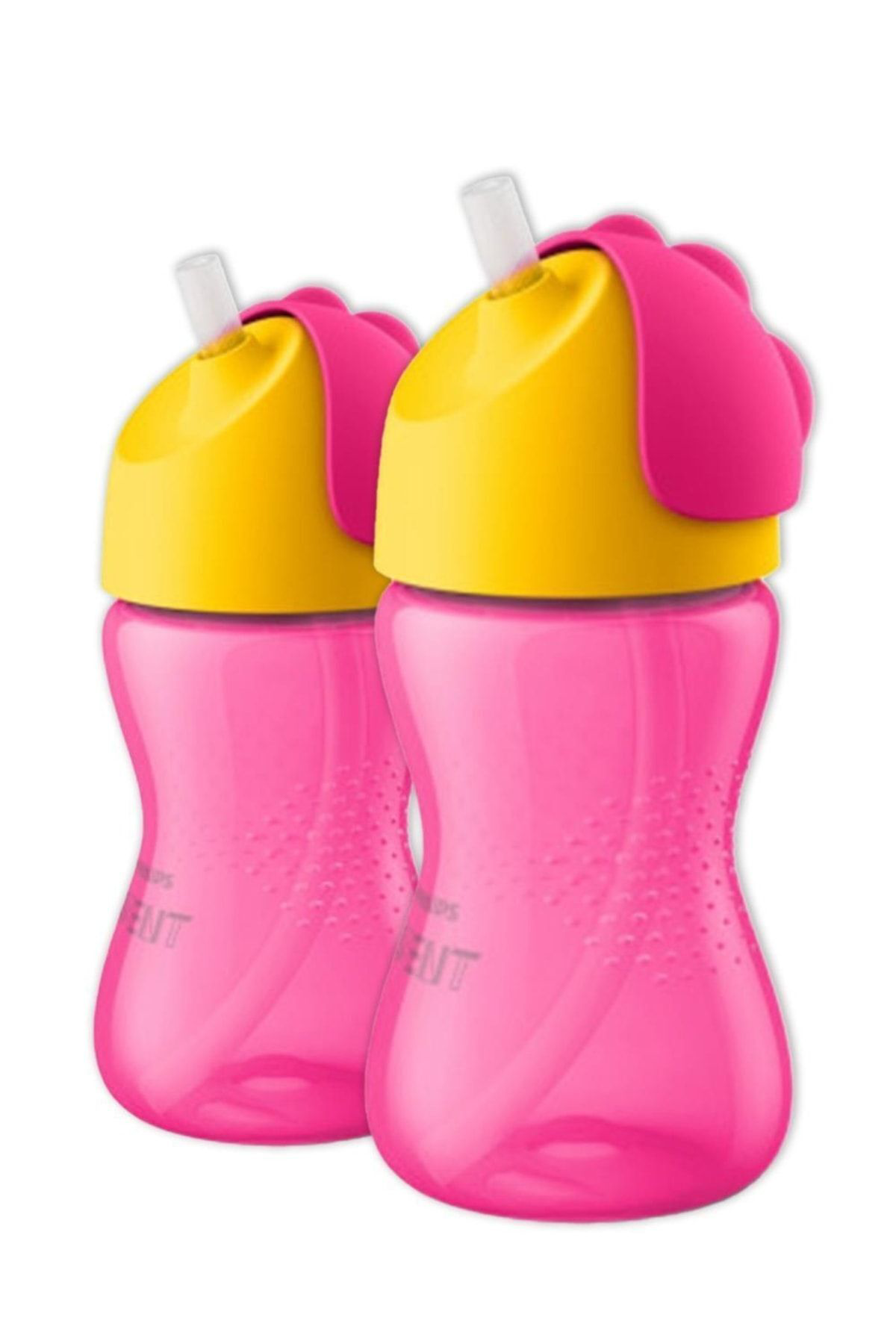 Philips Avent Desenli Pipetli Bardak 300 Ml Kiz 12M+ X 2