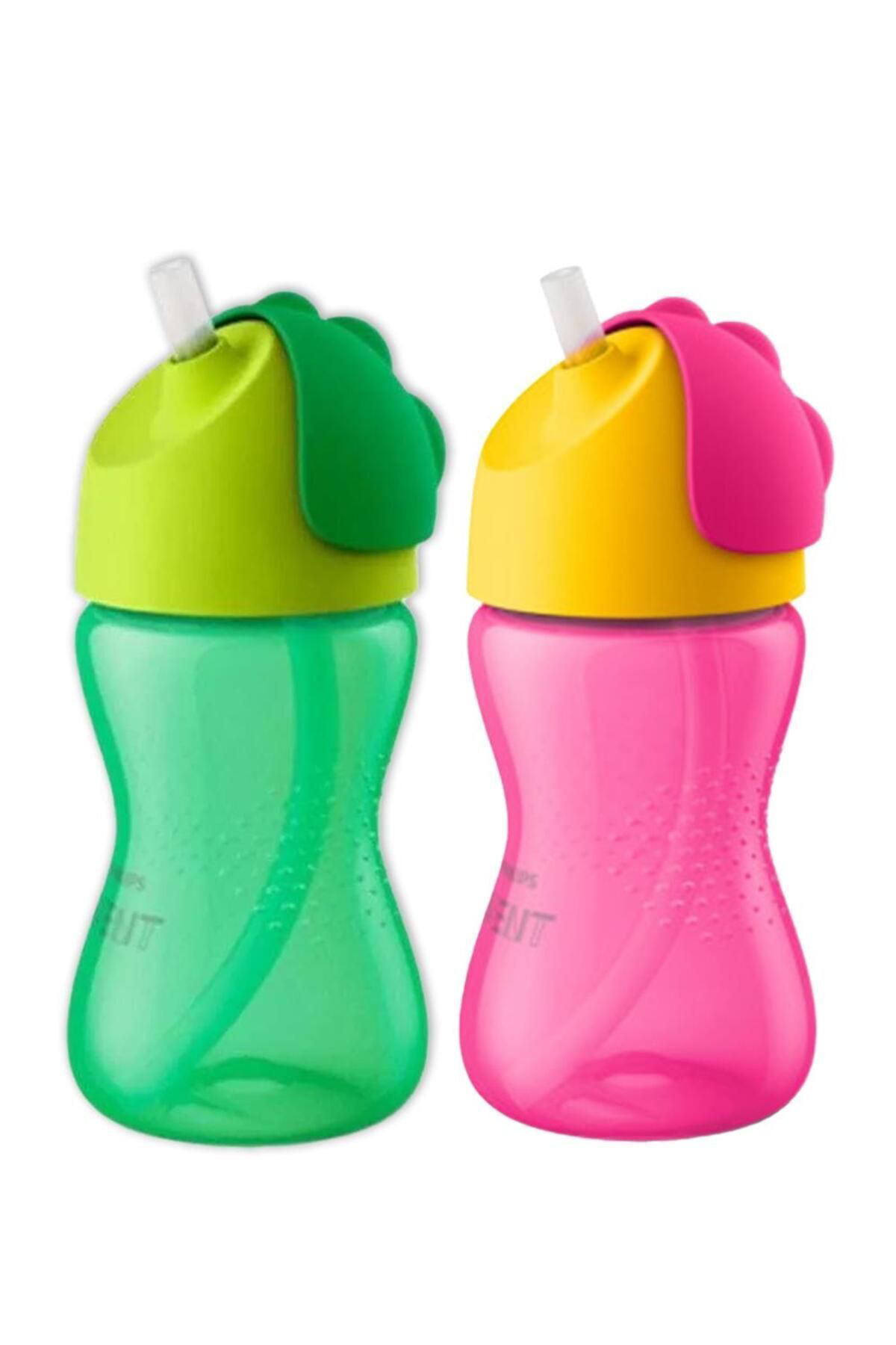 Philips Avent Desenli Pipetli Bardak 300 Ml Kiz Ve Erkek 12M+