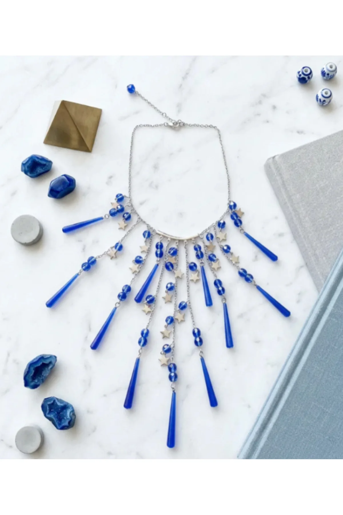 Design Jewelry Parlament Mavisi Kolye
