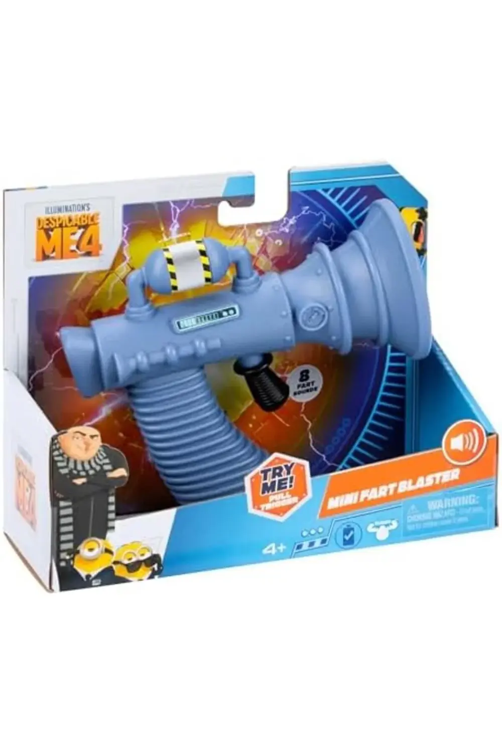 Despicable Me 4: Mini Osuruk Blaster - Ses Efektli, 8 Osuruk Sesi