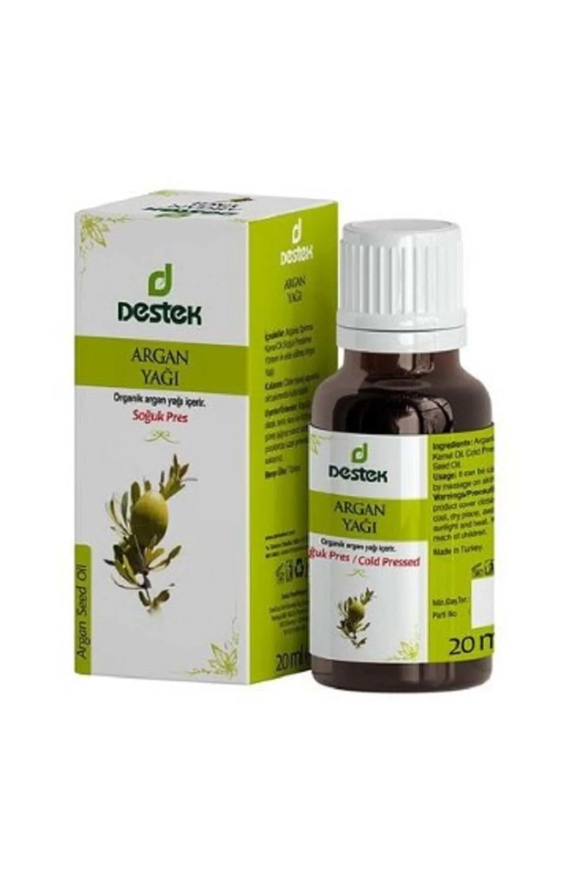 Destek Argan Yağı 20 ml