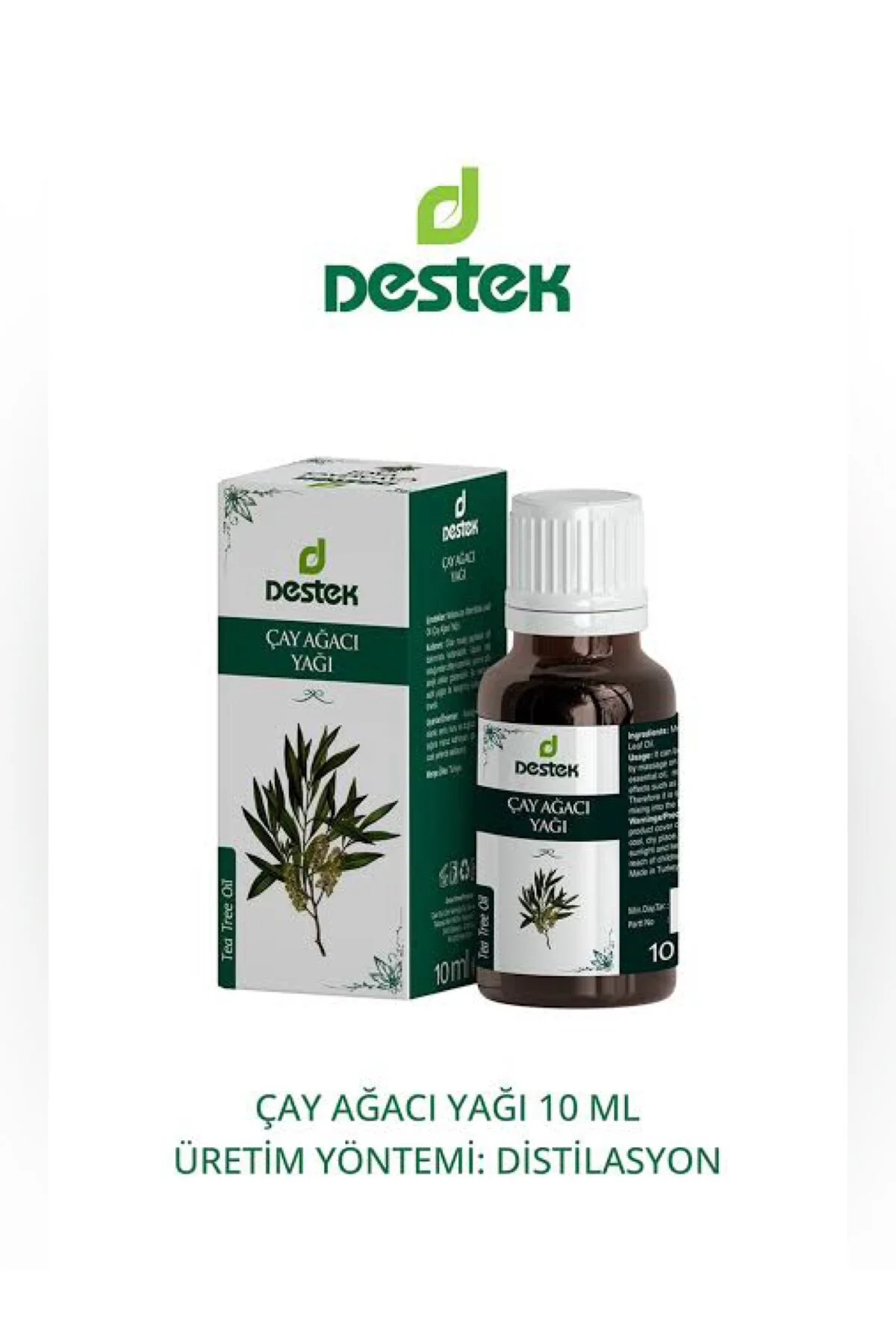 Destek Çay Ağacı Yağı 10 ml