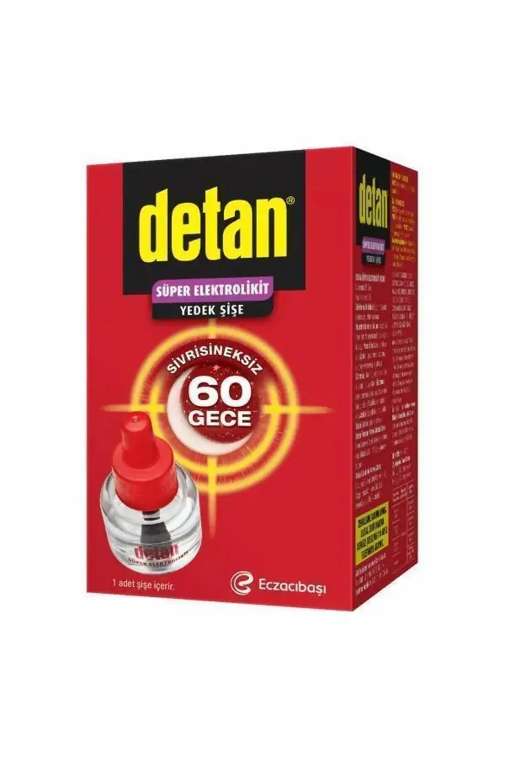 Detan 60 Gece Süper Elektrolikit Yedek