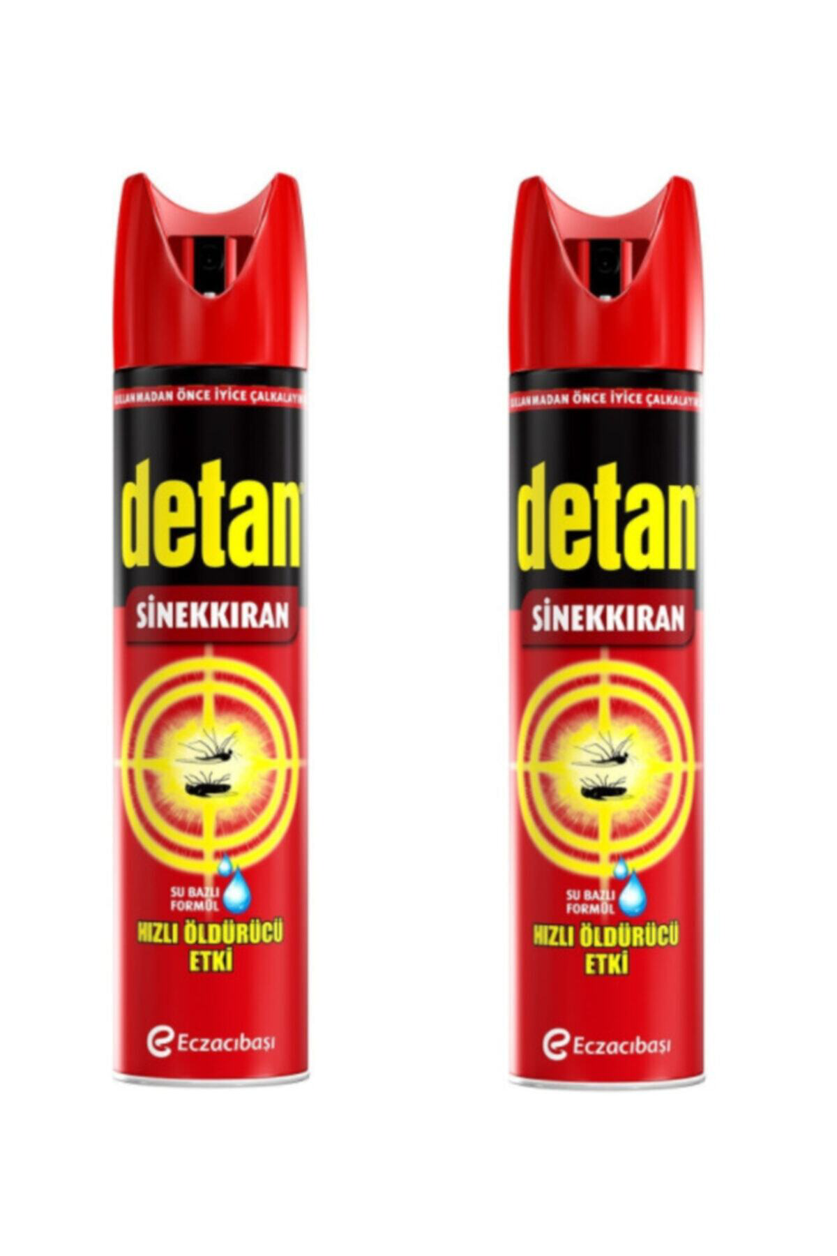 Detan  Sinekkiran Su Bazli Aeresol 275 Ml X 2 Adet