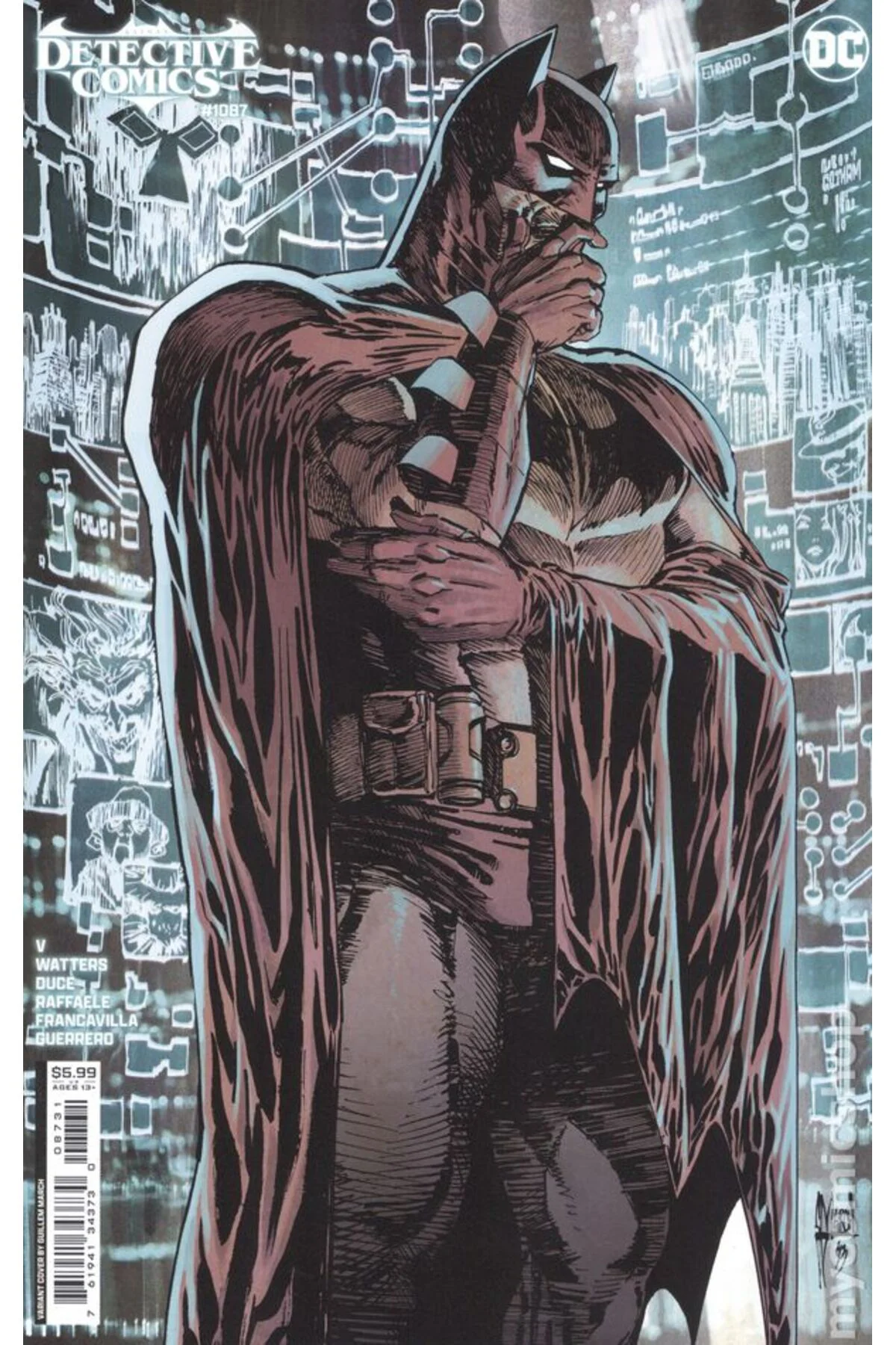 Detective Comics #1087C (ingilizce)