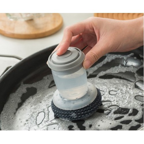 Woody Sofia Deterjan Hazneli Telli Bulaşık Fırçası