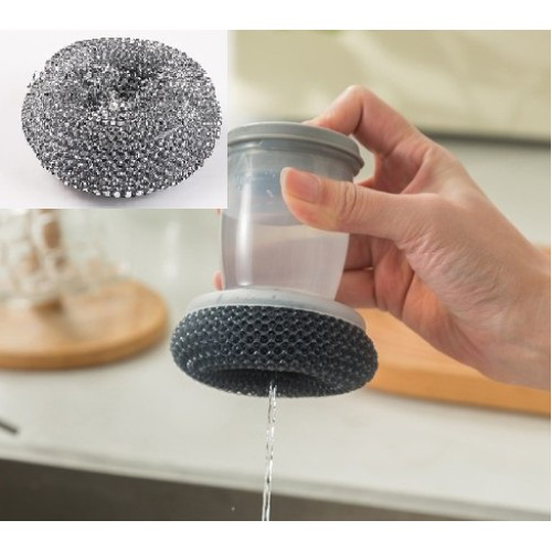 Woody Sofia Deterjan Hazneli Telli Bulaşık Fırçası