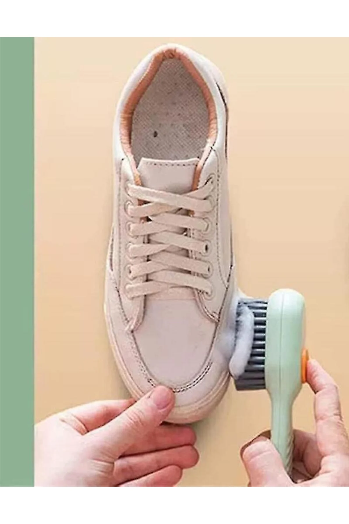 Deterjan Hazneli Çok Amaçlı Pratik Ayakkabı ve Bot Yıkama, Temizl