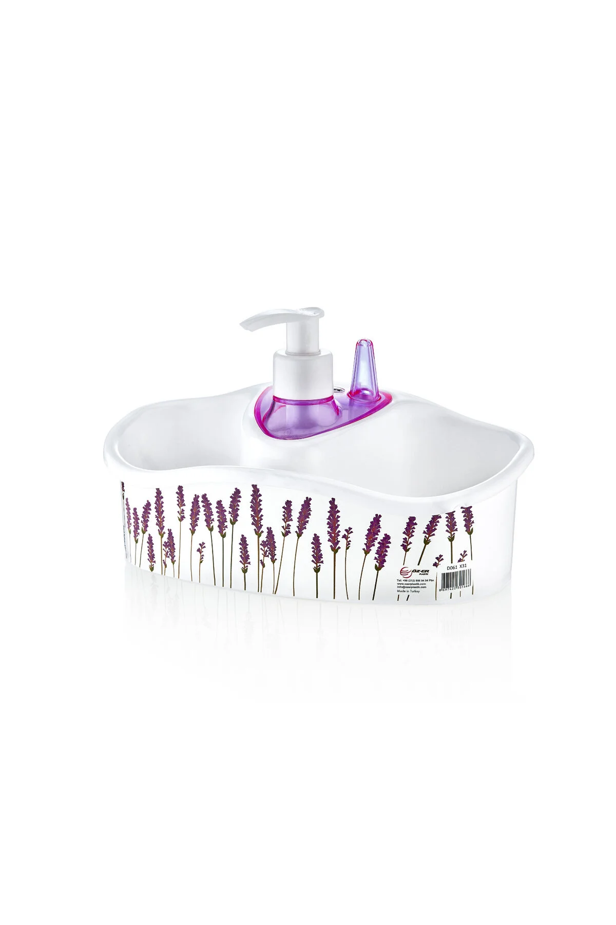 Deterjan Hazneli Desenli Süngerlik