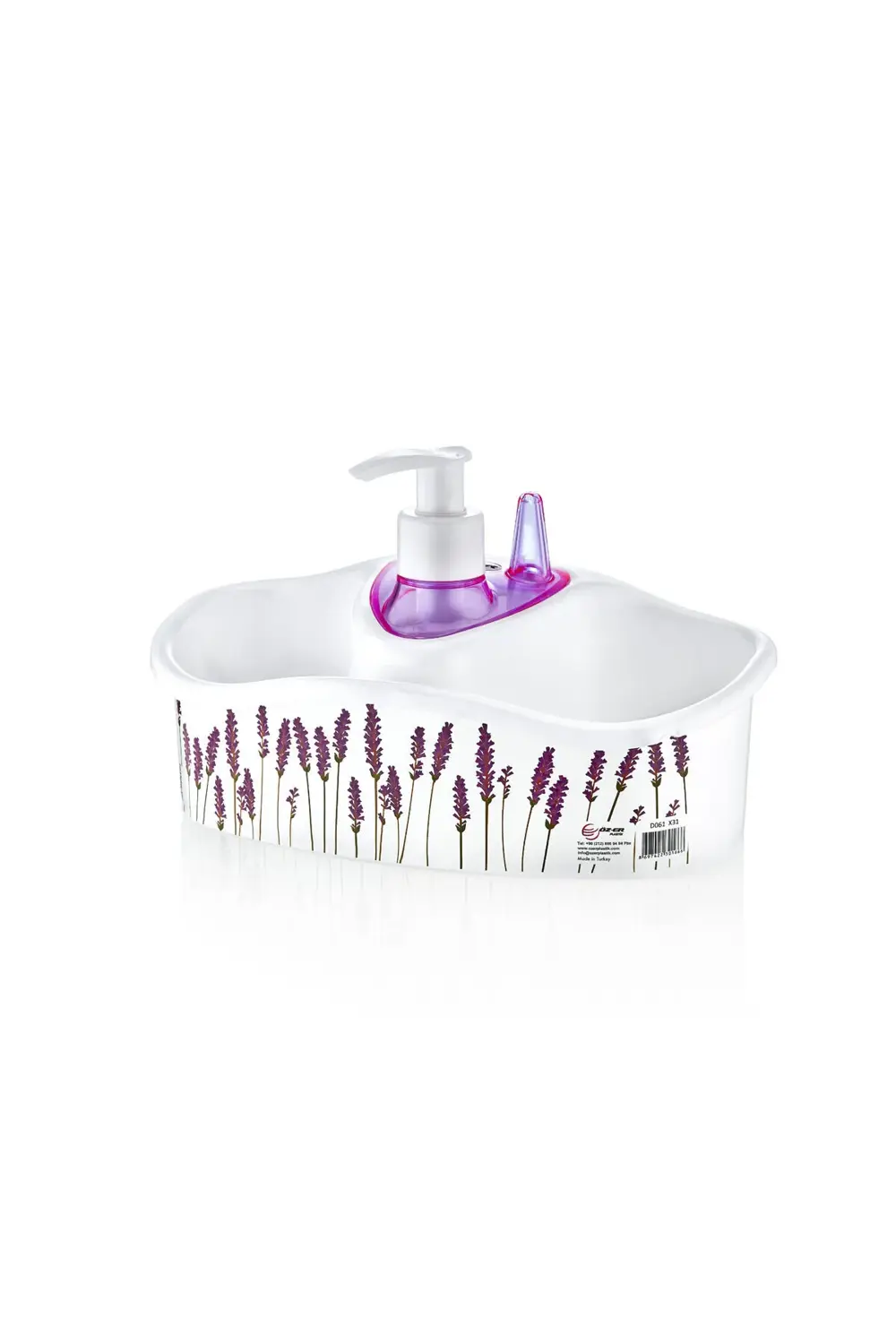 Deterjan Hazneli Desenli Süngerlik