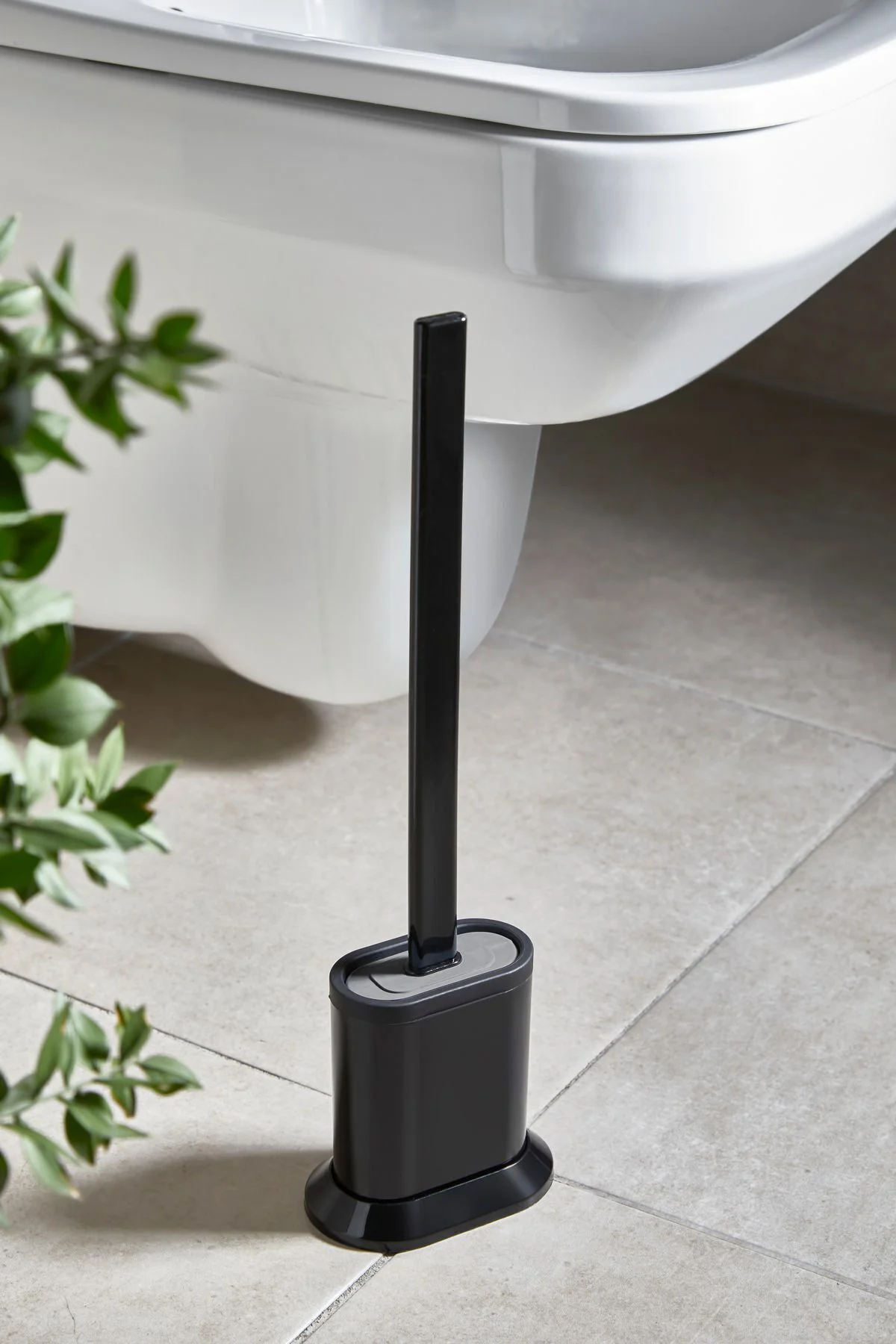 Deterjan Hazneli Esnek Klozet Temizleme Fırçası, , Silikon Uçlu T