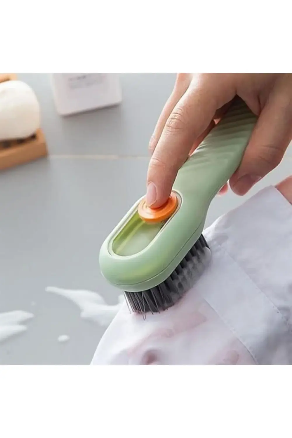 Deterjan Hazneli Süet Bot Nubuk Ayakkabı Temizleme Fırçası Mutfak