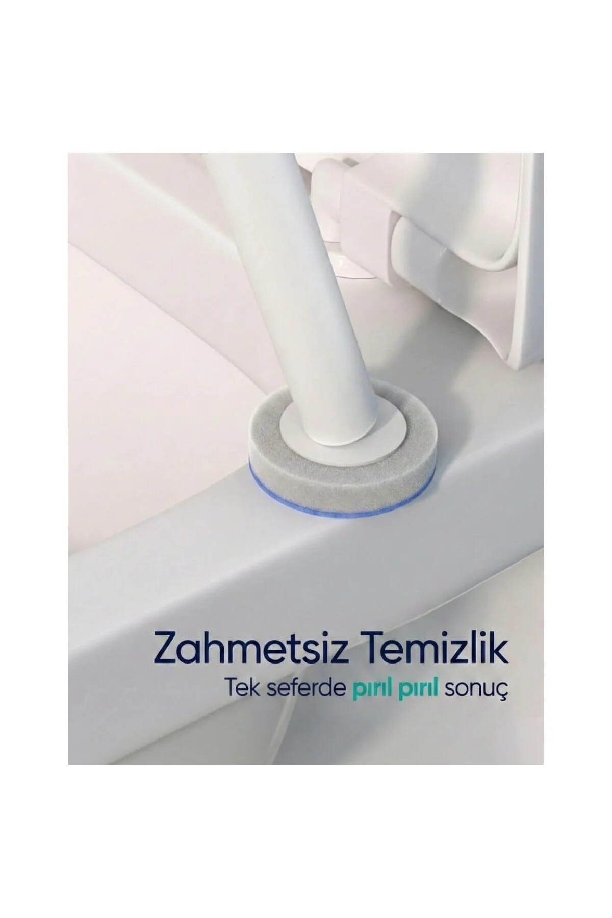 Deterjanlı Tek Kullanımlık Tuvalet Temizleme Yedek Süngeri, Kulla