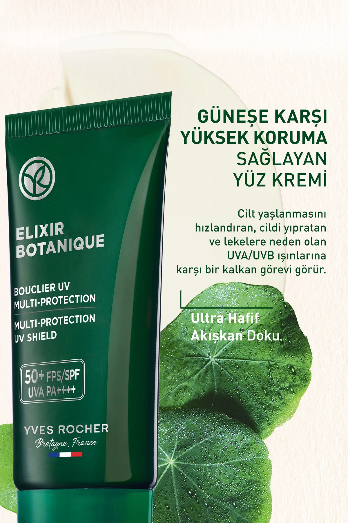 Detoks Etkili 50 Faktör Koruyuculu Yaşlanma Karşıtı Yüz Kremi-30m
