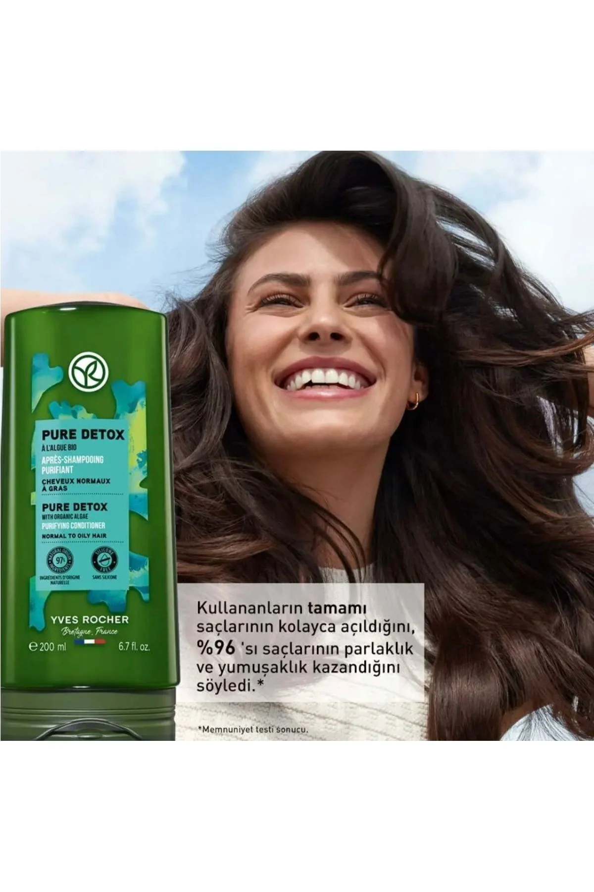 Detoks Etkili Arındırıcı Saç Kremi - Yağlı Saçlar / Pure Detox 20