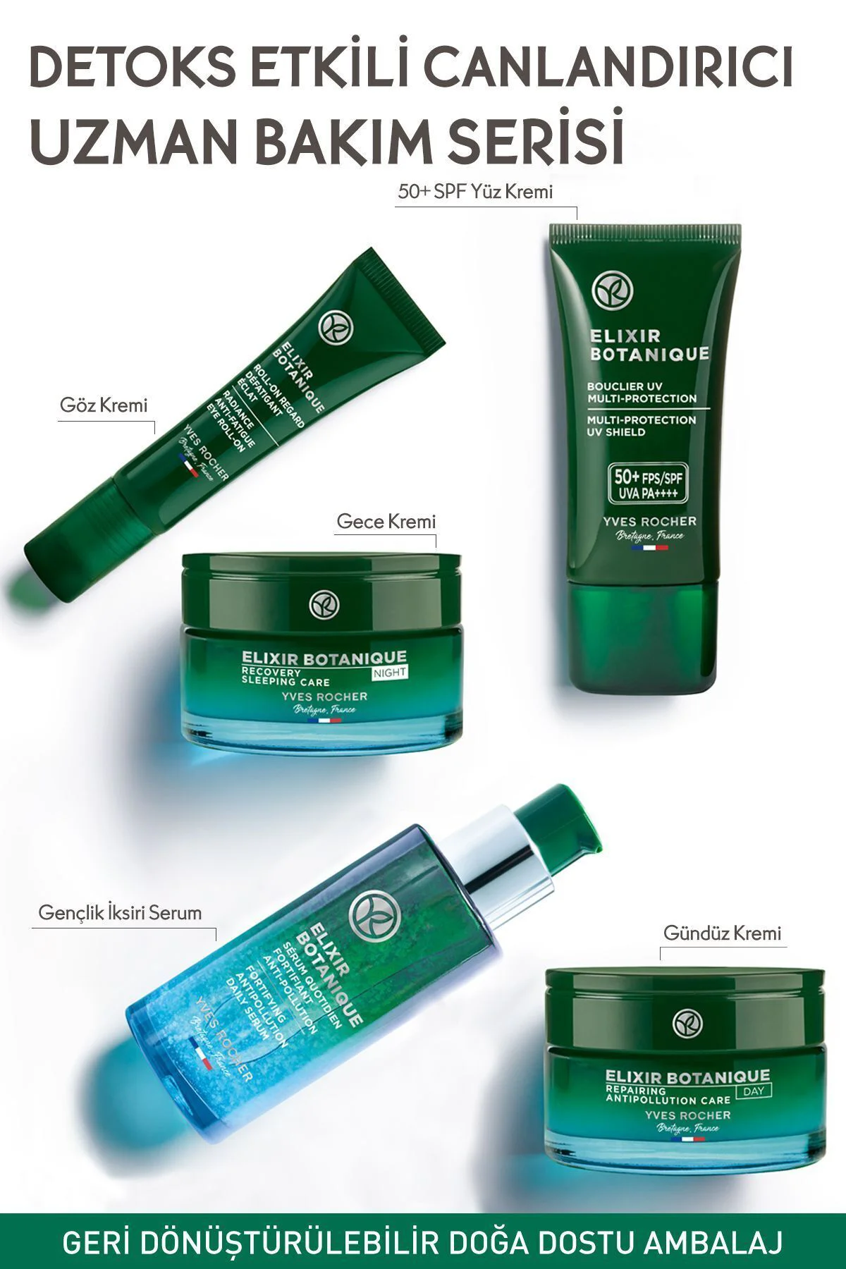 Detoks Etkili Canlandırıcı Göz Kremi-15 Ml