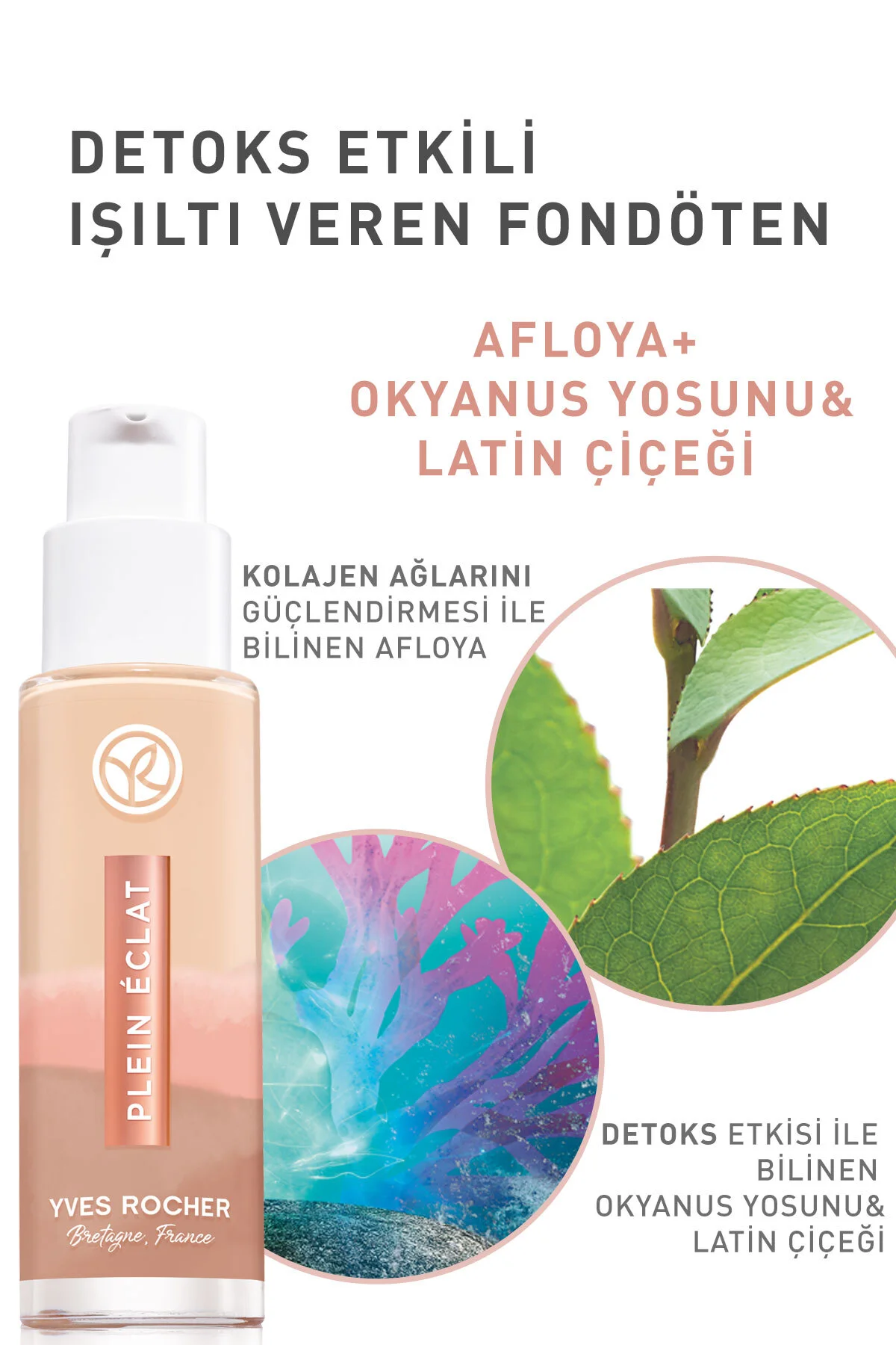 Detoks Etkili Işıltı Veren Fondöten- Bej 050- 30 Ml-63154