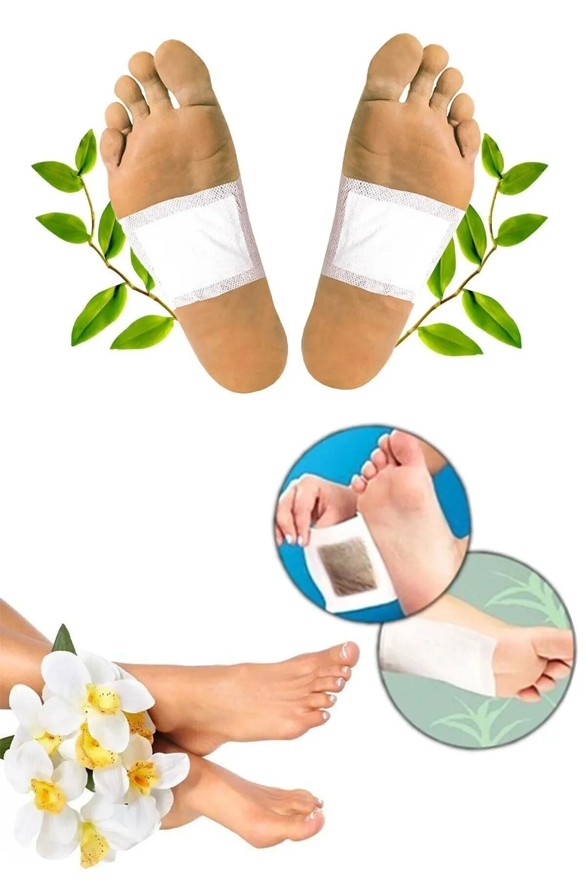 Detox Ayak Bandı (10 Adet) Paket