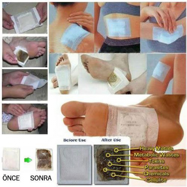 Detox Bandı - Toksin Atıcı Set (10 Adet)