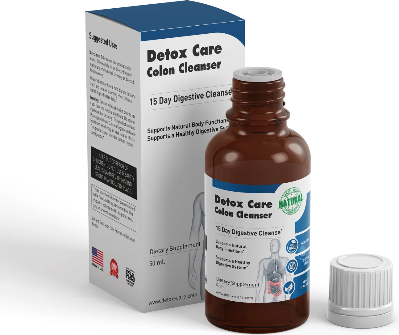 Detox Care Colon Cleanser - Bağırsak Detoksu İçin 3'lü Set Fiyatı, Yorumları ve Özellikleri