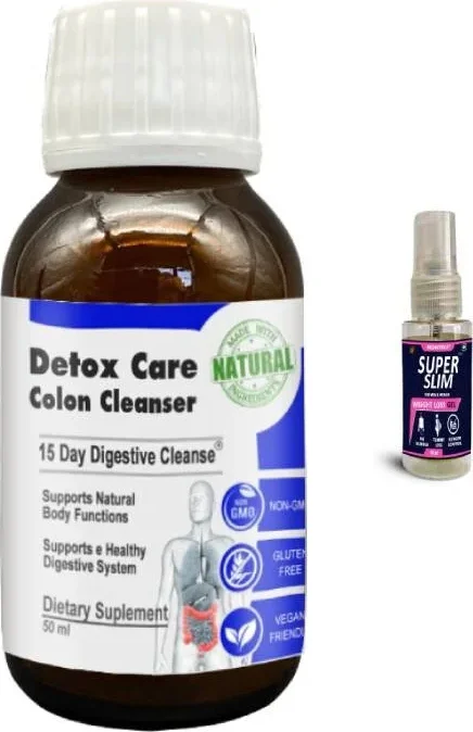 Detox Care Destek Şurubu 50 ml + Super Slim – Toksiklerden Arınma ve İdeal Kilo Desteği Fiyatı, Yorumları ve Özellikleri
