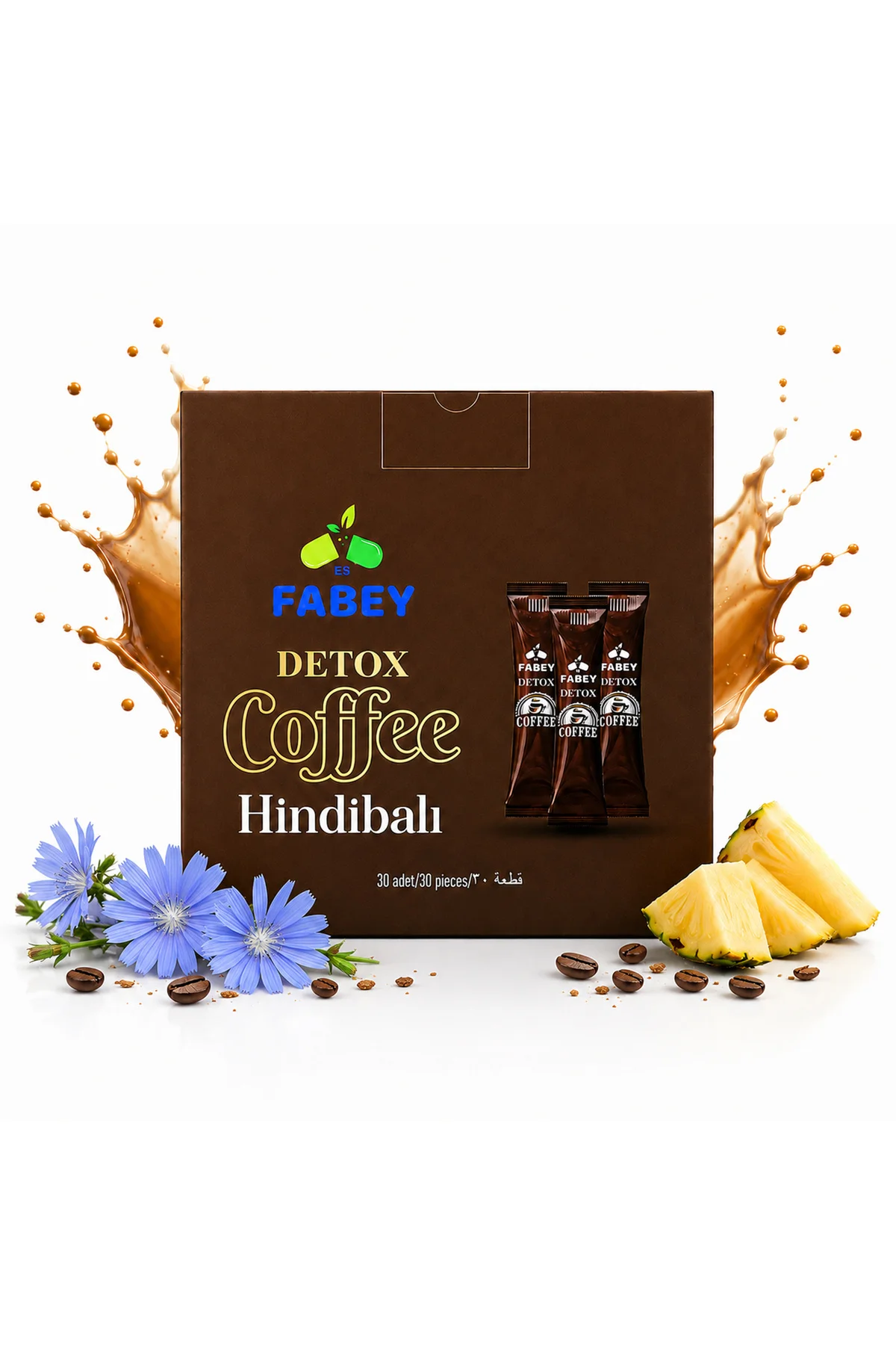 Detox Coffee Hindibalı Kahve 30 Saşe 120 g Detox Coffee Hindibalı Kahve 30 Saşe 120 g