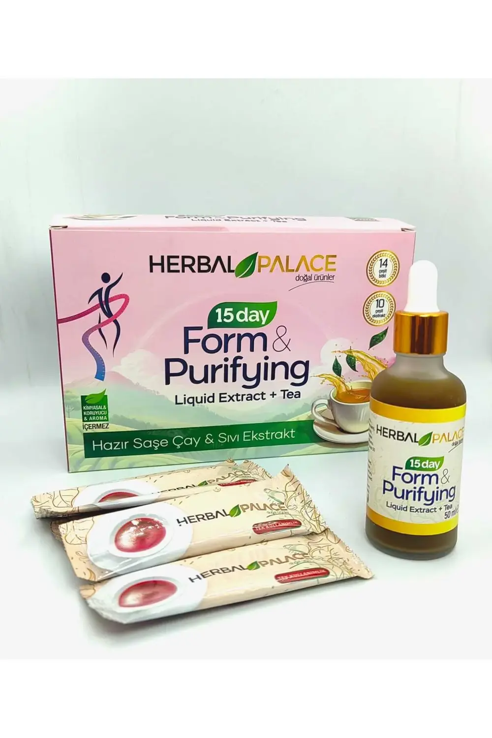 Detox Form 15 Günlük Detox Çay & Sıvı Ekstrakt