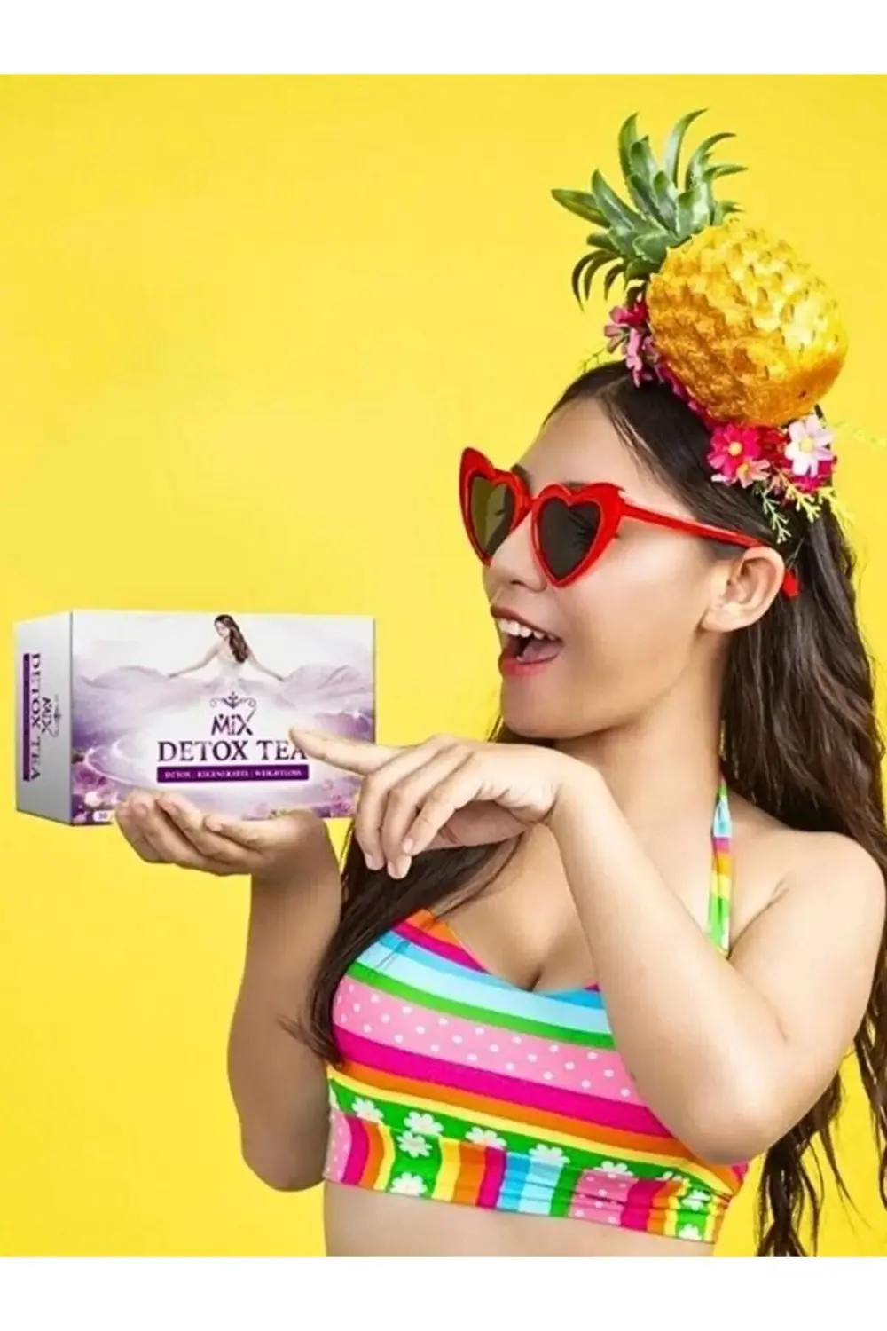 Mia For Life Detox Tea Mix Detoks Tea 30 Pcs