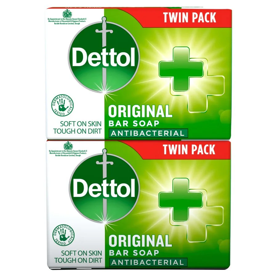 Dettol Antibacterial Bar Soap Original Sabun 2x100gr Fiyatı, Yorumları ve Özellikleri
