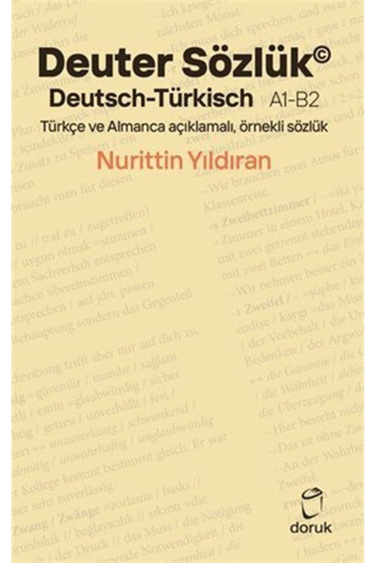 Deuter Sözlük Deutsch - Türkisch A1-b2 Türkçe Ve Almanca Açıklama