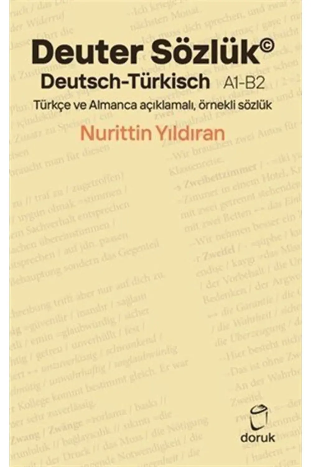 Deuter Sözlük Deutsch - Türkisch A1-b2 Türkçe Ve Almanca Açıklama